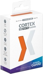 Cortex Sleeves Matte Standard Size (100) - Orange